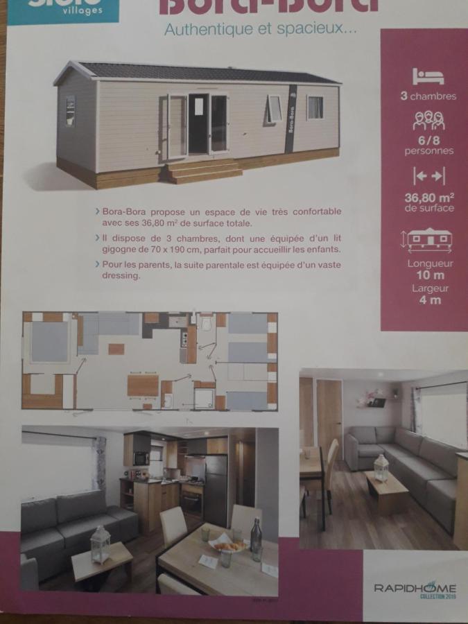 Camping 4 Mobil Home Priver Litteau Exterior photo